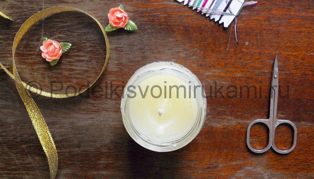 Как сделать свечу своими руками в домашних условиях. Фото 10.