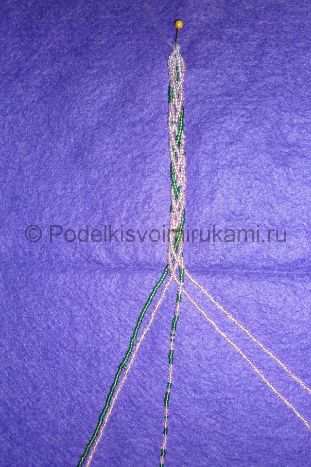 Плетение бус из бисера своими руками - фото 17.