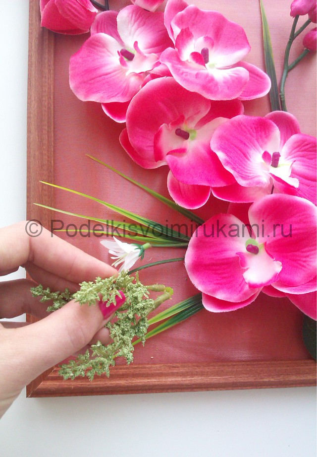 Создаем панно "Орхидея" для декорирования комнаты - фото 7.