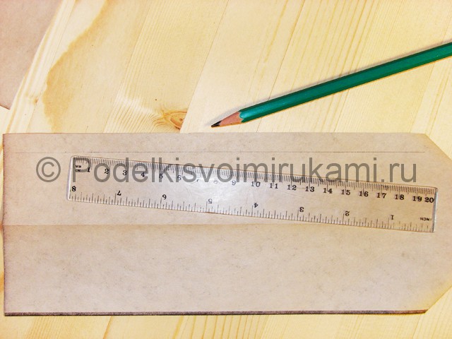 Изготовление ножа из бумаги - фото 10.