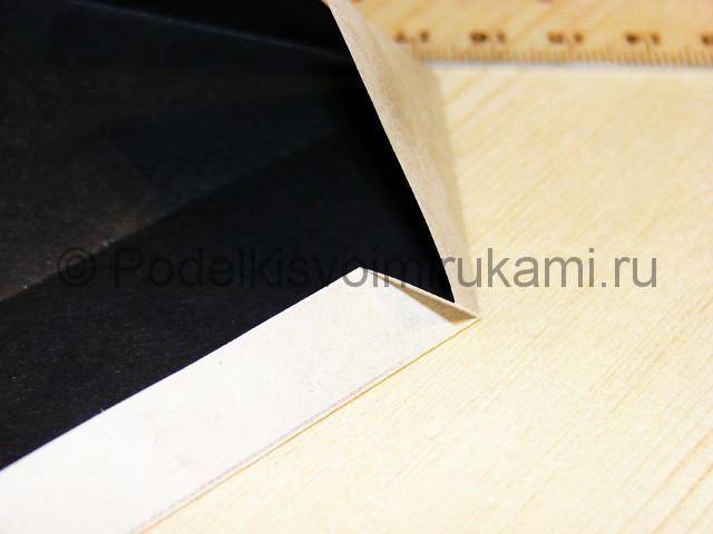 Изготовление ножа из бумаги - фото 13.