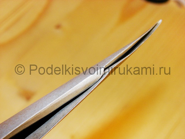Изготовление ножа из бумаги - фото 20.