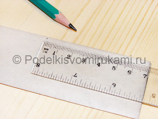 Изготовление ножа из бумаги - фото 21.