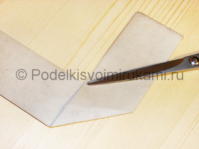 Изготовление ножа из бумаги - фото 22.