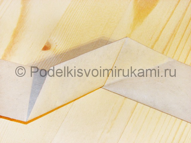 Изготовление ножа из бумаги - фото 23.