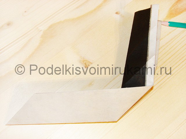 Изготовление ножа из бумаги - фото 25.