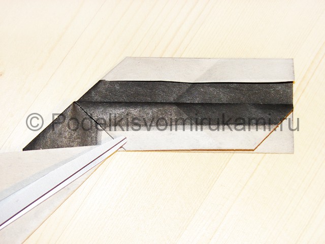 Изготовление ножа из бумаги - фото 28.