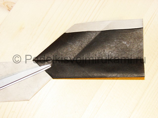 Изготовление ножа из бумаги - фото 29.
