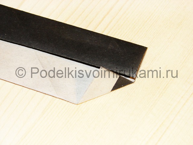 Изготовление ножа из бумаги - фото 31.