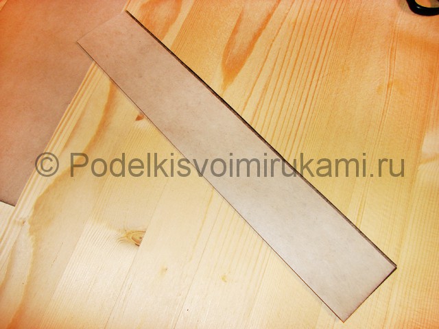 Изготовление ножа из бумаги - фото 5.