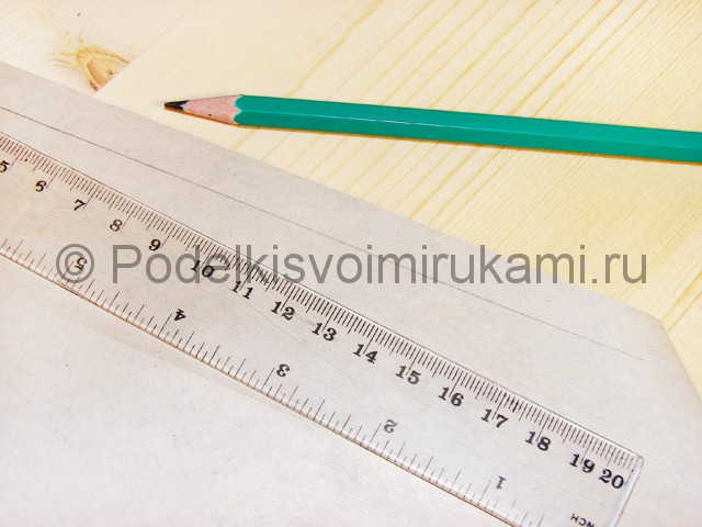 Изготовление ножа из бумаги - фото 9.